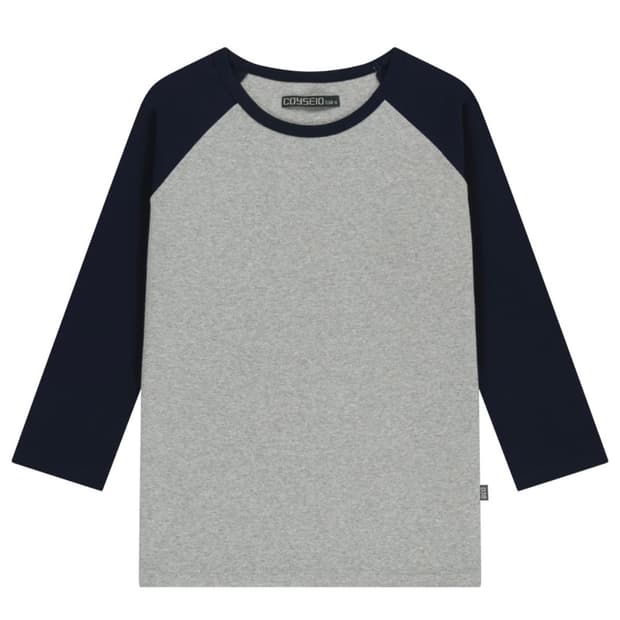 038 COLOR MIXED RAGLAN CAPRI LONG SLEEVE