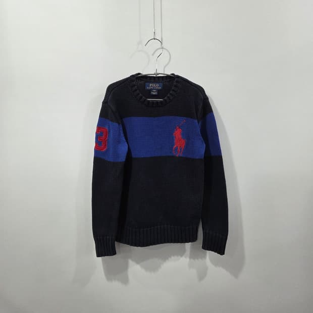 폴로랄프로렌 키즈 빅포니 코튼 니트 S/8