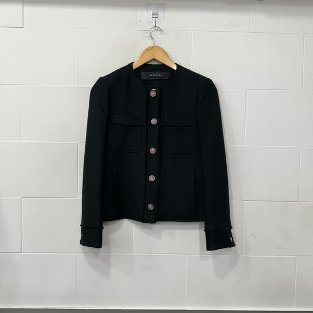 S.L RIAHH 트위드 자켓