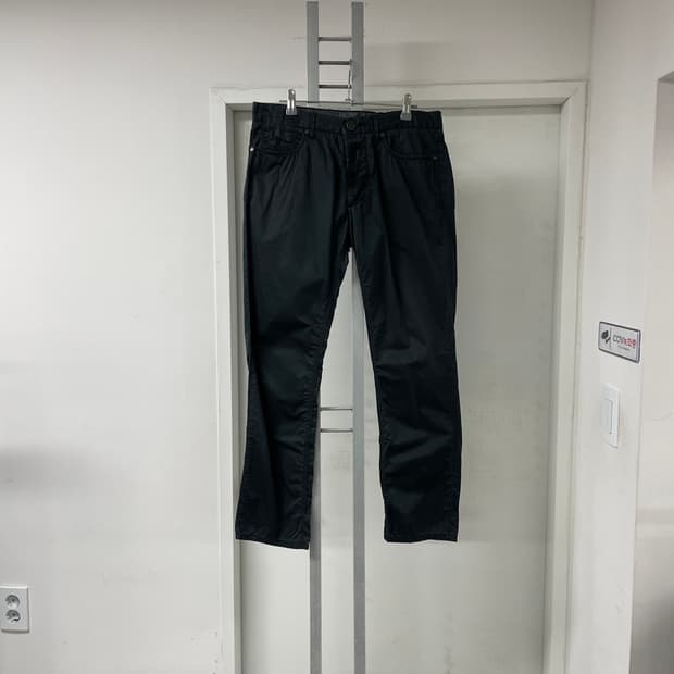 존갈리아노 블랙 팬츠 48