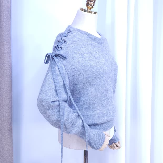 LE CIEL BLEU 아일렛 니트