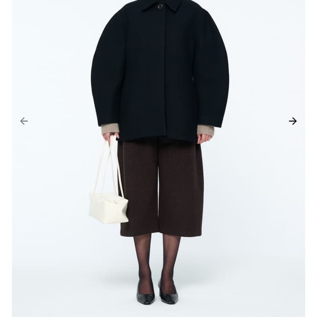 새상품)아모멘토 아워글래스 코트 0사이즈