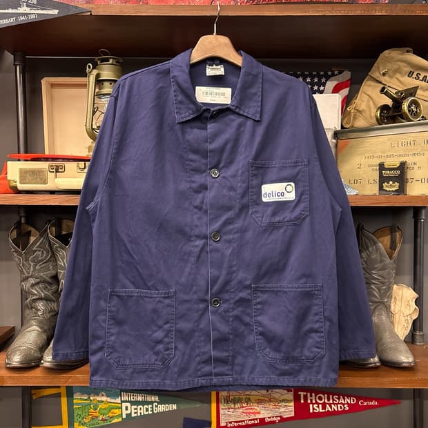 90s 프렌치 워크자켓 / 빈티지 초어자켓 워크웨어 N977