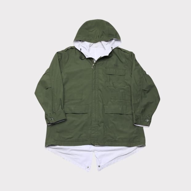 [중] 90's 국군 민무늬 스키파카