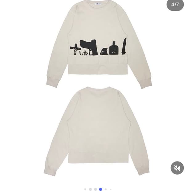 emew 에뚜믹 hard to die 롱슬리브 팝니다 라지