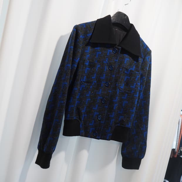 vintage butterfly collar jacket