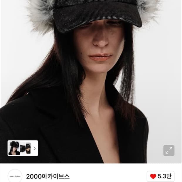 2000아카이브 퍼 캡