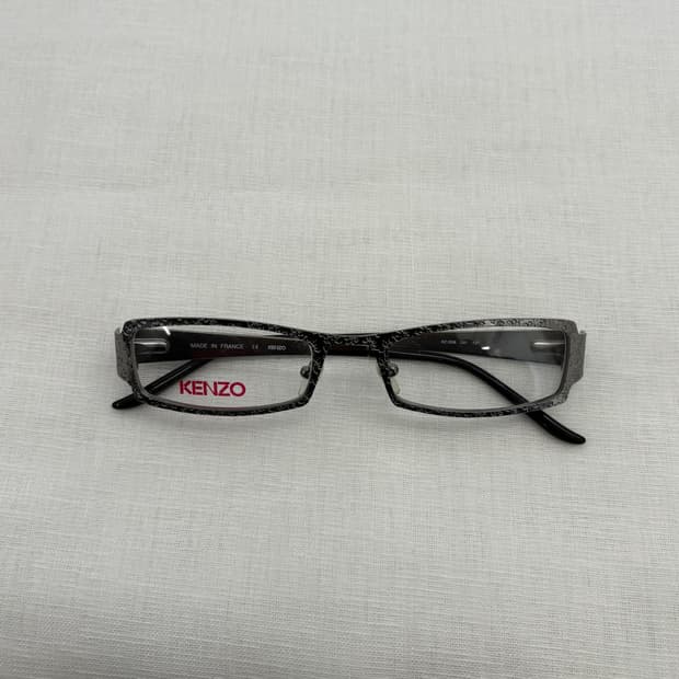 KENZO 무광 실버 빈티지 안경