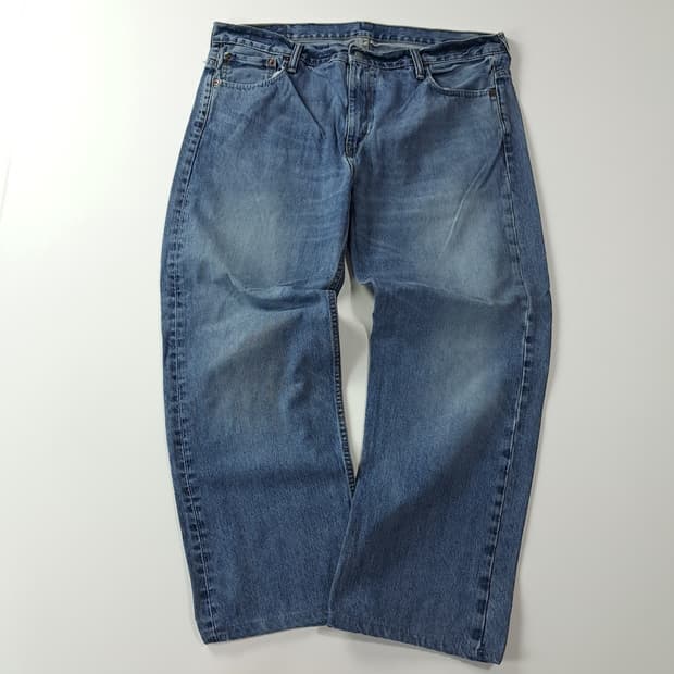 CA552 36 리바이스 569 00s 루즈 스트레이트 데님 팬츠 바지