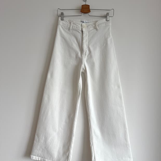 자라(ZARA) 화이트 팬츠