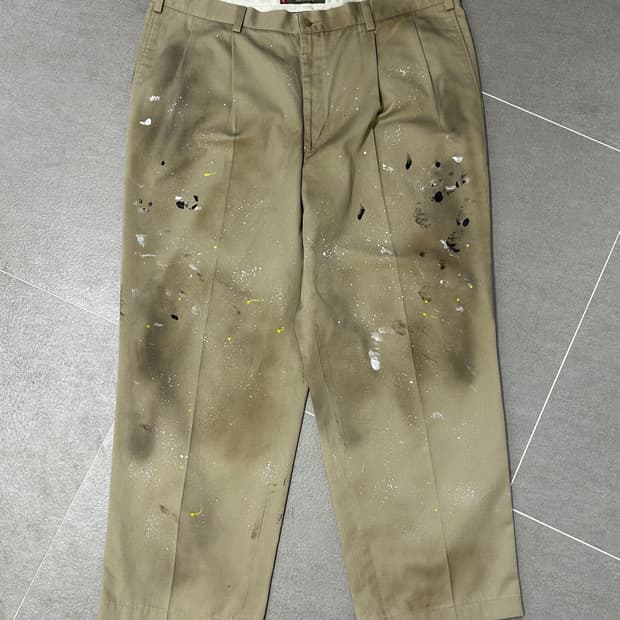 (허단52)EDWIN 커스텀 와이드팬츠-M2103