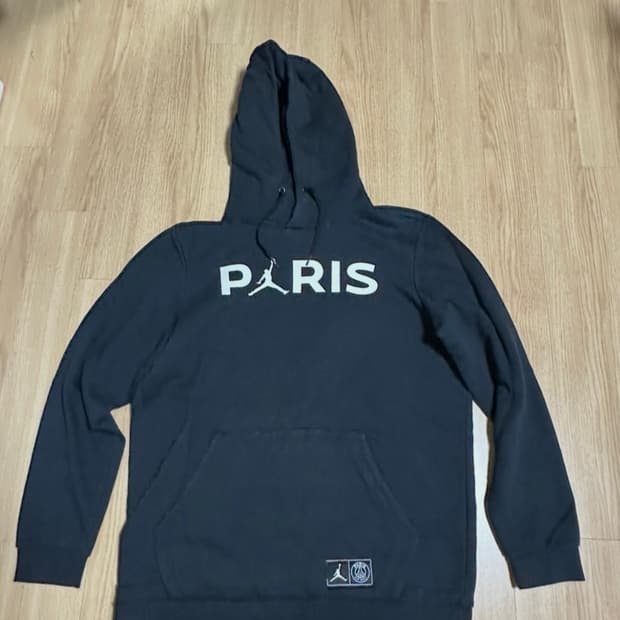 나이키 조던 x 파리(psg) 하의 후드티(블랙) L