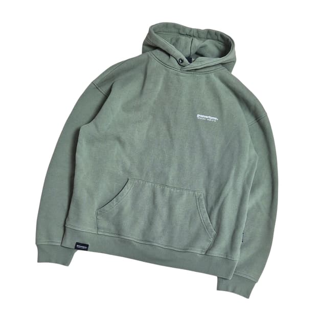 그루브라임 빅로고 후드티