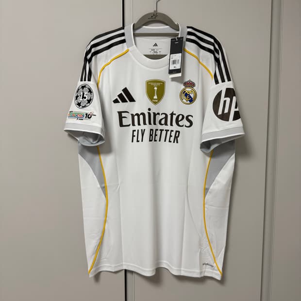 25-26 레알 마드리드 홈 국내XL 음바페 판매