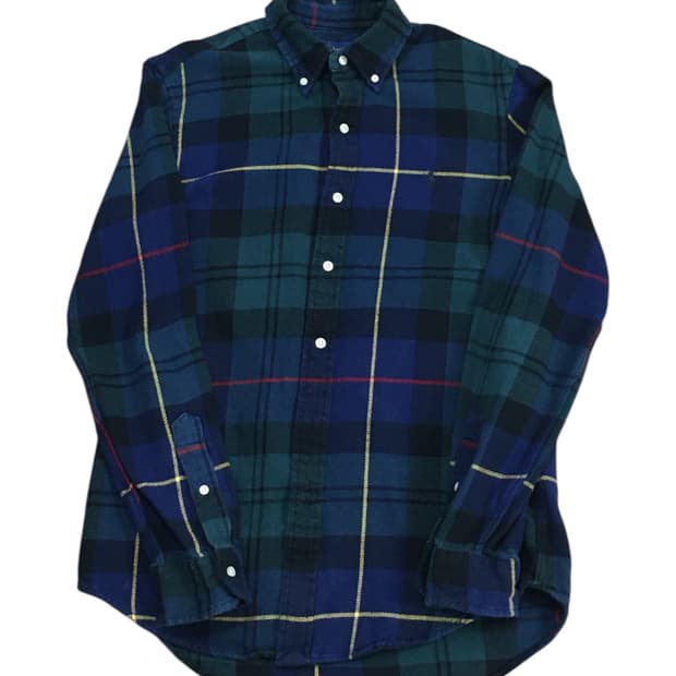 폴로 랄프로렌 클래식 핏 체크 셔츠