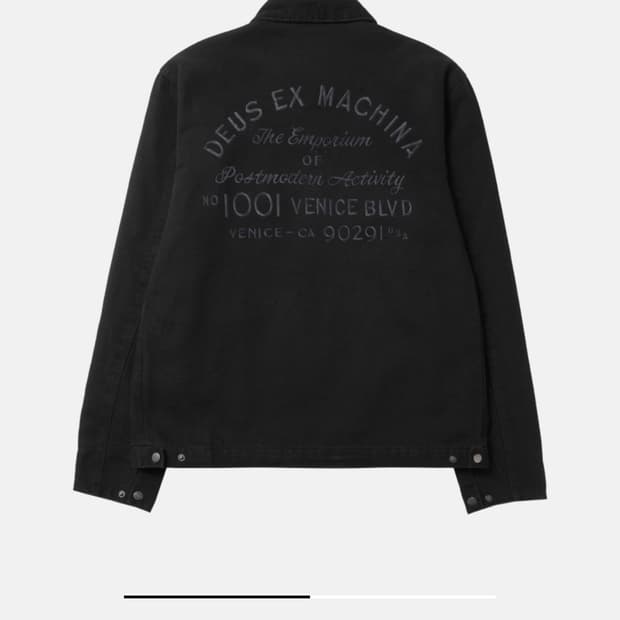 (구매 XXL) 데우스 엑스 마키나 어드레스 워크웨어 블랙