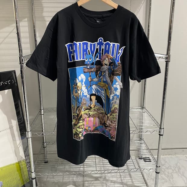페어리테일 오피셜 애니메이션 티셔츠