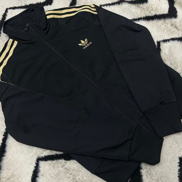 [M]아디다스 파이어버드 져지/블랙골드