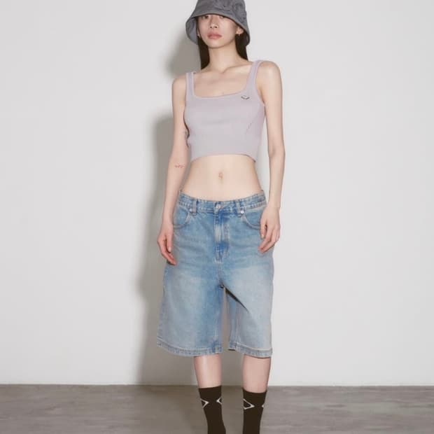 미스치프 버뮤다팬츠 라이트블루 M