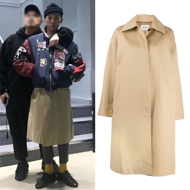 We11done 웰던 트렌치 코트 베이지 / os