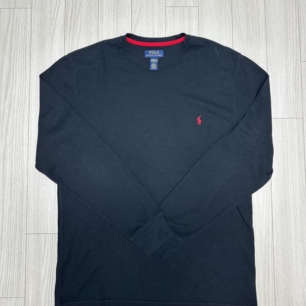 [L] 폴로 와플 써멀 롱슬리브