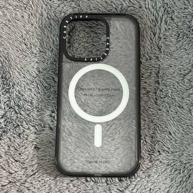 케이스티파이 16pro 임팩트케이스 블랙