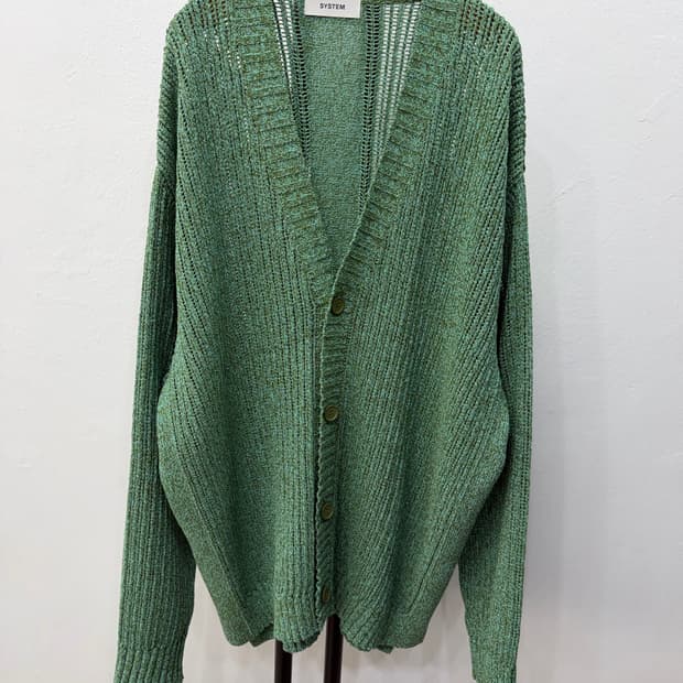 정품) 시스템옴므 24ss 한섬 니트 가디건 105 새제품급