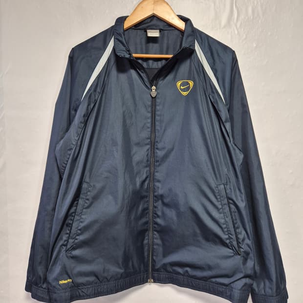 나이키 00s 윈드브레이커 네이비 나이키핏 바람막이 L사이즈 (상태A급)