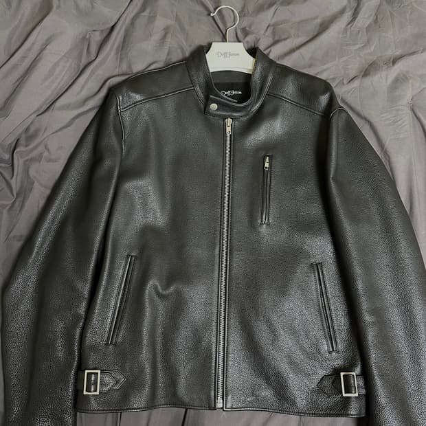 도프제이슨 레이싱 소가죽 자켓 (xl)