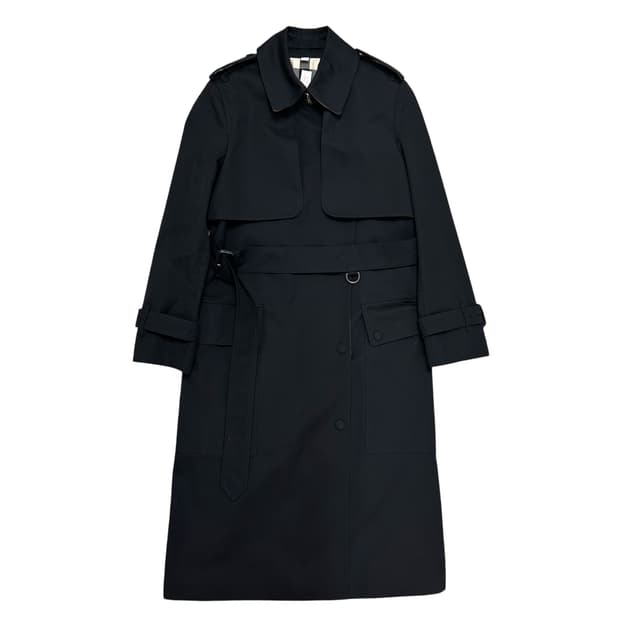 버버리 신형 개버딘 벨티드 트렌치코트(34)