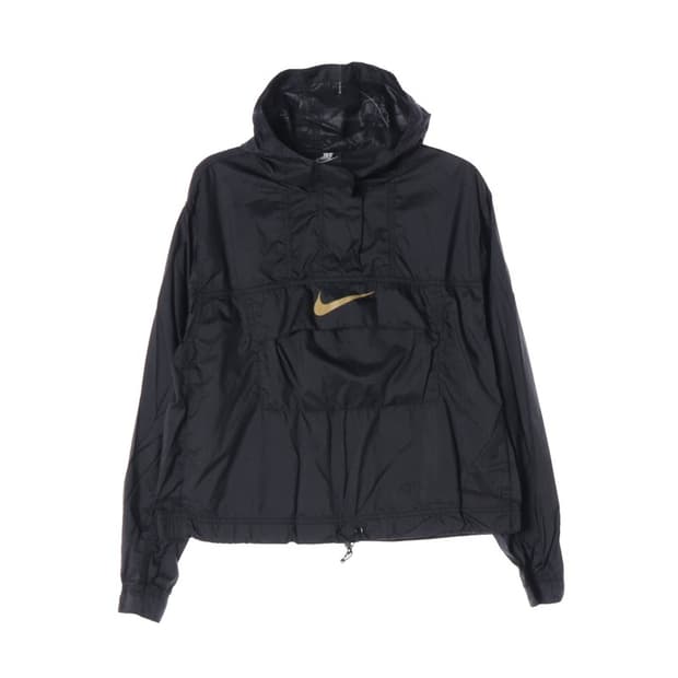 나이키 레오파드 빅 스우시 아노락 XL