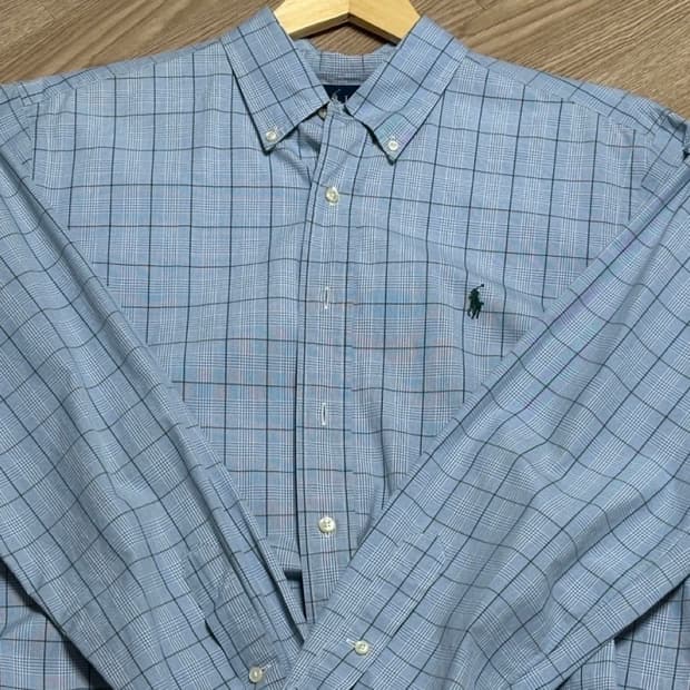 폴로랄프로렌 체크 셔츠 플루