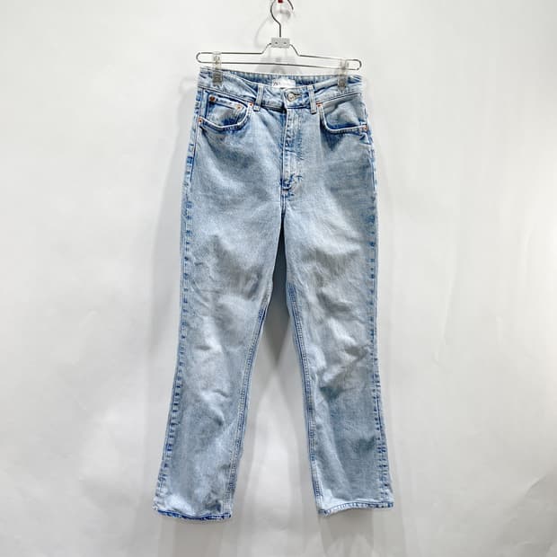 자라 여성캐주얼청바지 일자핏 28 