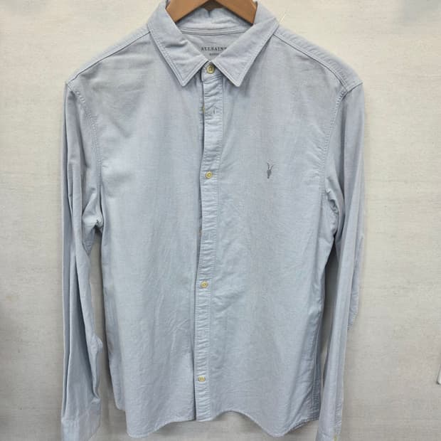 올세인츠 연청 데님 셔츠긴팔 M