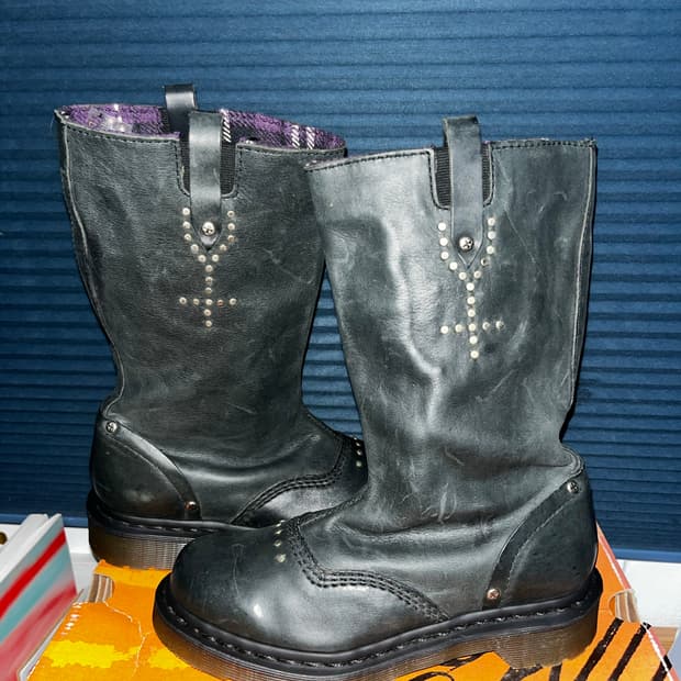 [희귀/단종] 닥터마틴 ALEXIA black noir UK3