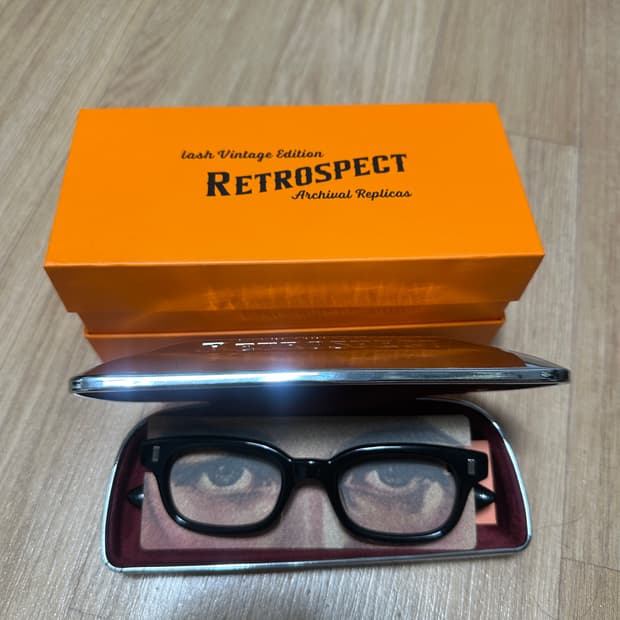 래쉬 RALPH 블랙 안경 새상품