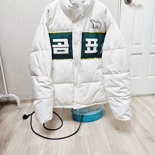 (110~115)2XL ☆우주매물☆ 곰표 4XR 2중지퍼 [화이트] 패딩