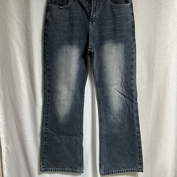 트릴리온 부츠컷 플레어진 데님 팬츠 32