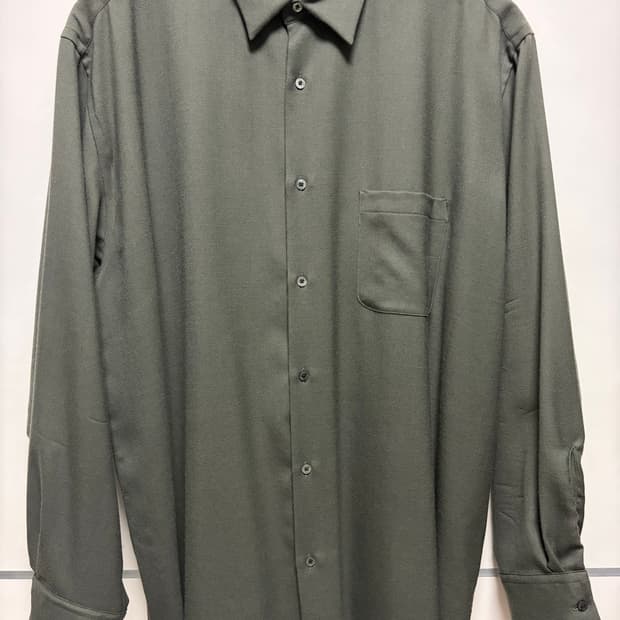 마카웨어 24fw Comfort Fit Shirt Olive