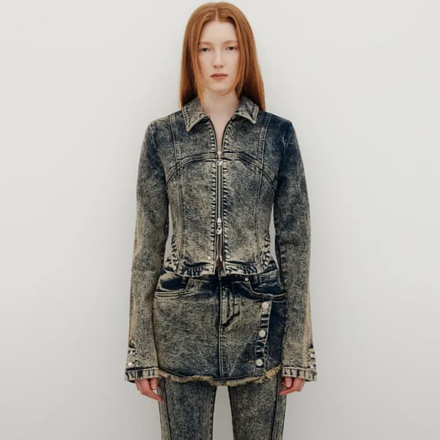 유즈 TWO WAY DENIM SHIRT JACKET 