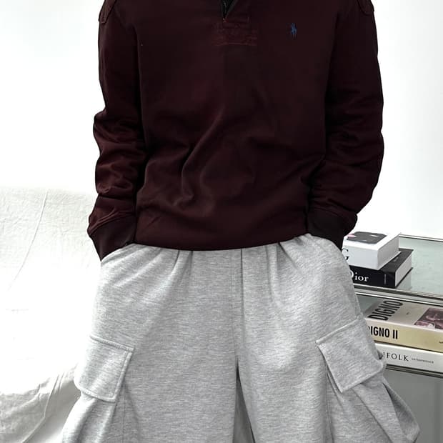 폴로 랄프로렌 버건디 pk L