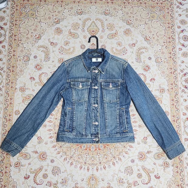 갭 여성 데님자켓 청자켓
M