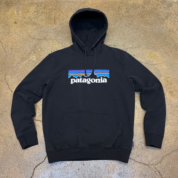 USA 빈티지 파타고니아 빅로고 후드티