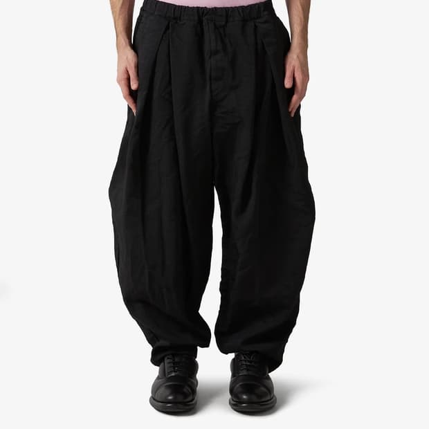 꼼데가르송 블랙 24aw 와이드 팬츠