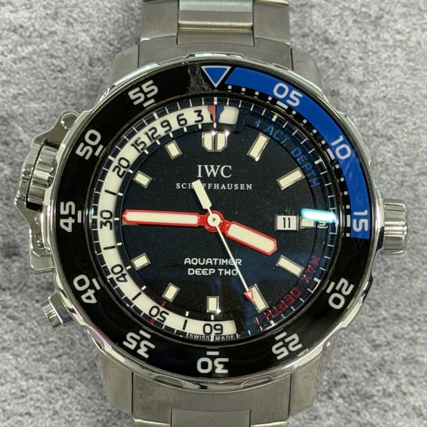 IWC 아쿠아타이머 딥투 IW3547 시계 판매합니다.