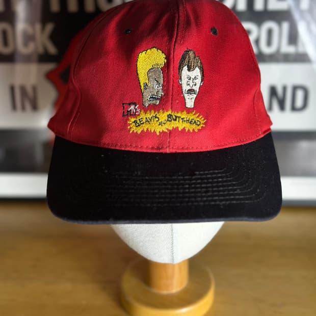 90s Beavis and Butthead 빈티지 비비스앤벗헤드 모자