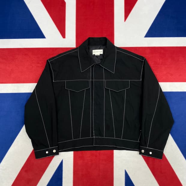 라퍼지스토어 나일론 크롭자켓 S 실측 M - L 