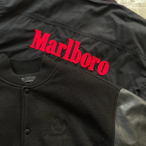 90s Mercedes Benz Lether Jacket(USA Made