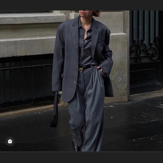 The frankie shop 더프랭키샵 셔츠 슬랙스 셋업