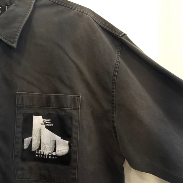 라이프워크 스트릿 그래픽 패치 셔츠